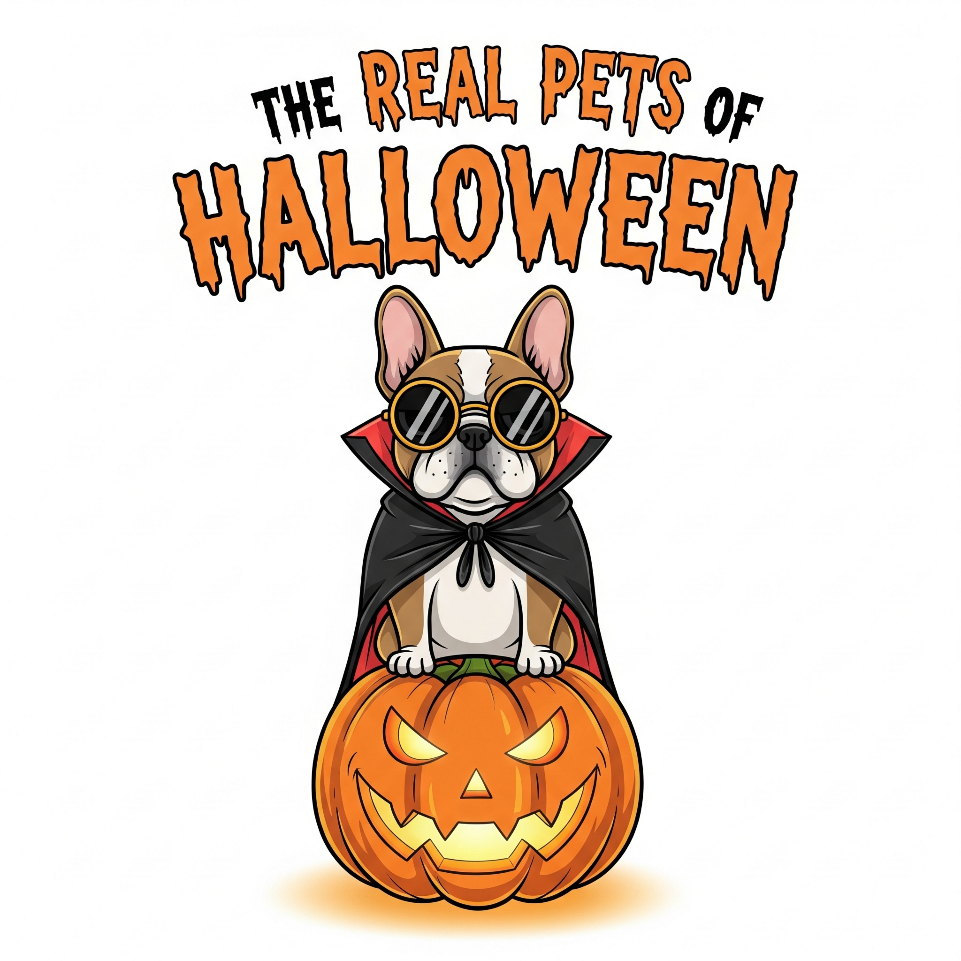 Scary & Funny Pet Monsters Clipart Pack | Cute & Spooky Pets 👹🐾 (9 Designs)
