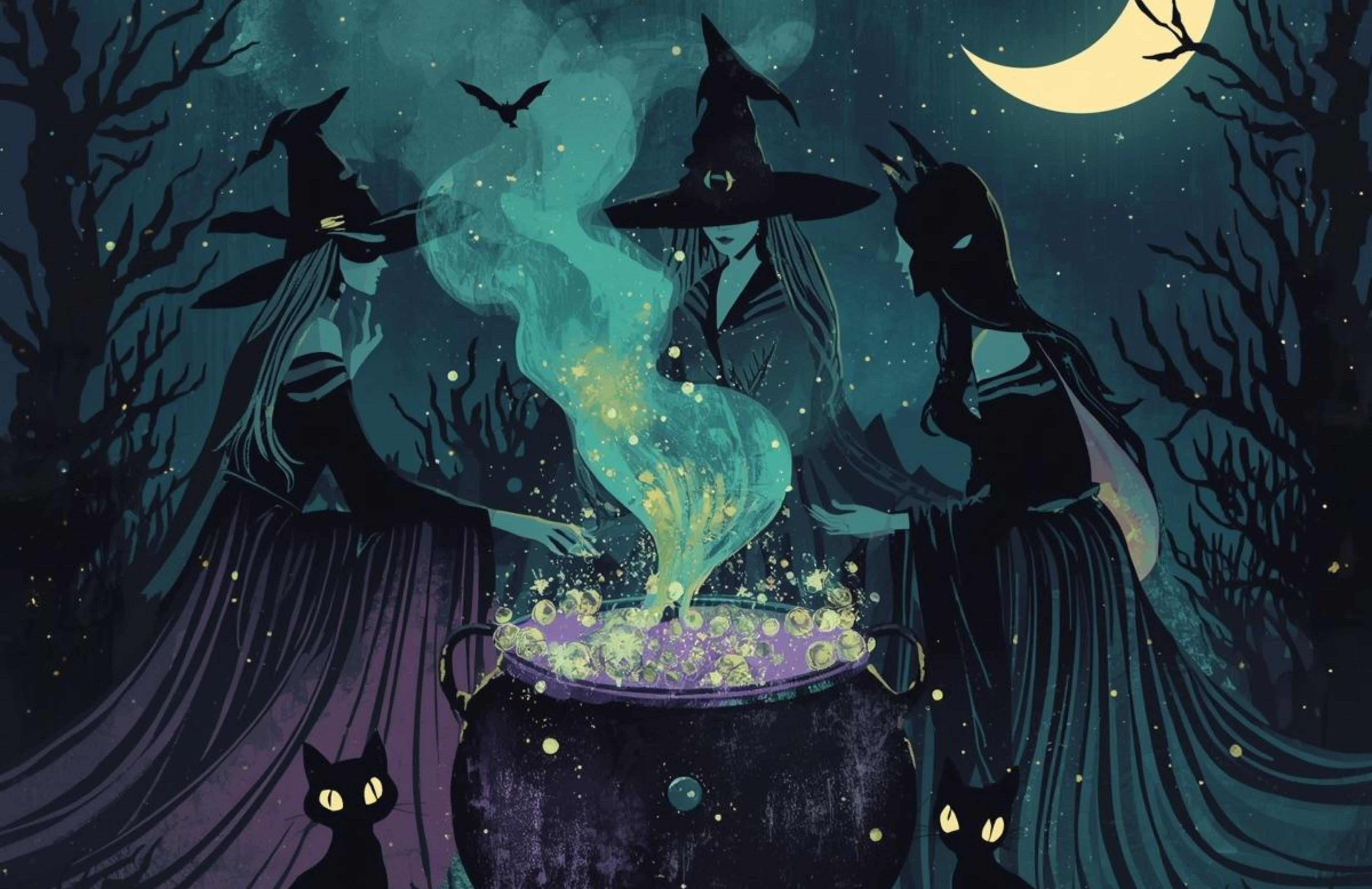 Spooky Halloween Clipart & Wall Art Pack | Haunted Houses, Ghosts & Pumpkins 👻🏚️ (36 Designs)