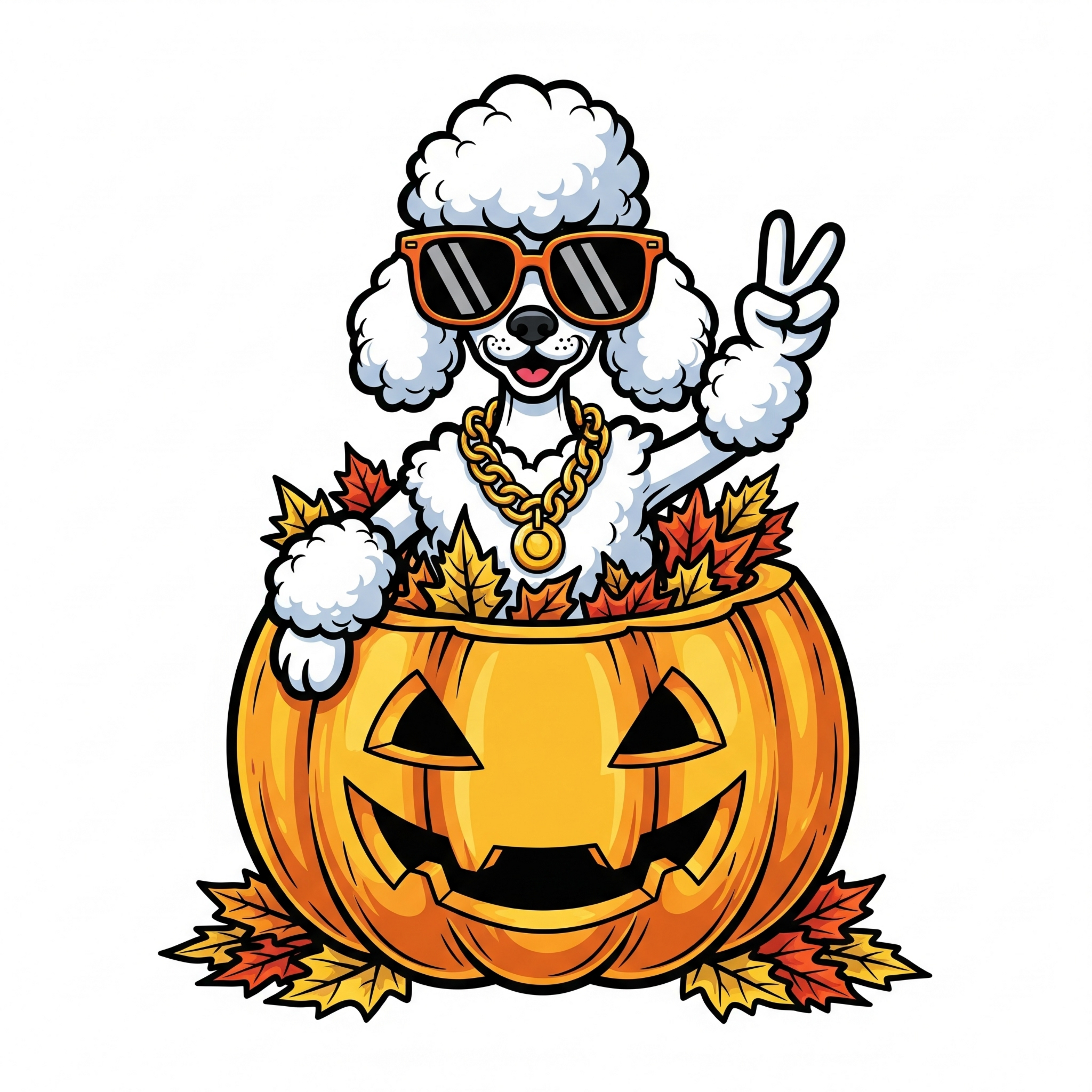 Scary & Funny Pet Monsters Clipart Pack | Cute & Spooky Pets 👹🐾 (9 Designs)