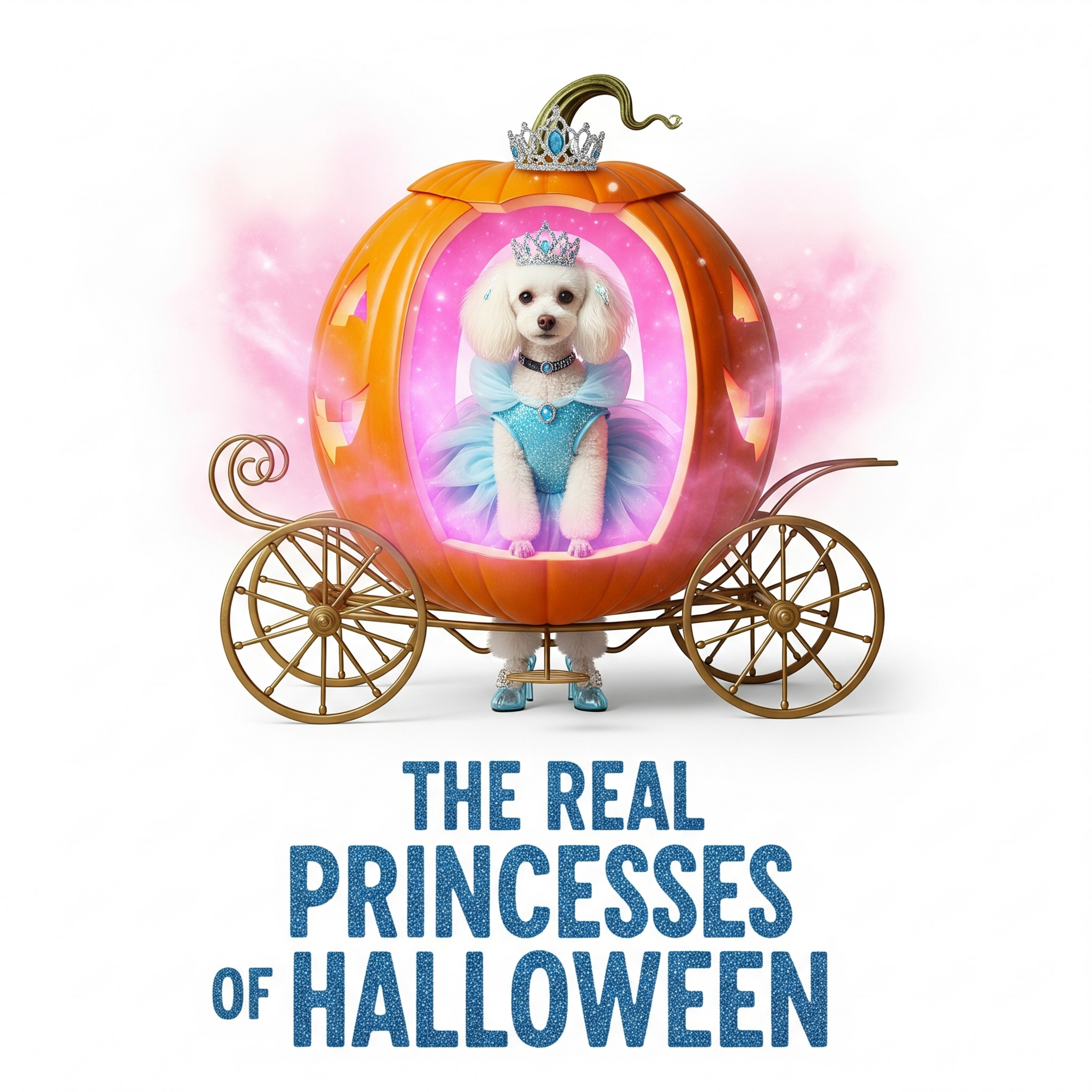 Royal Pets of Halloween Clipart & Wall Art Pack | Cute Pet Kings & Queens 👑🐾 (10 Designs)