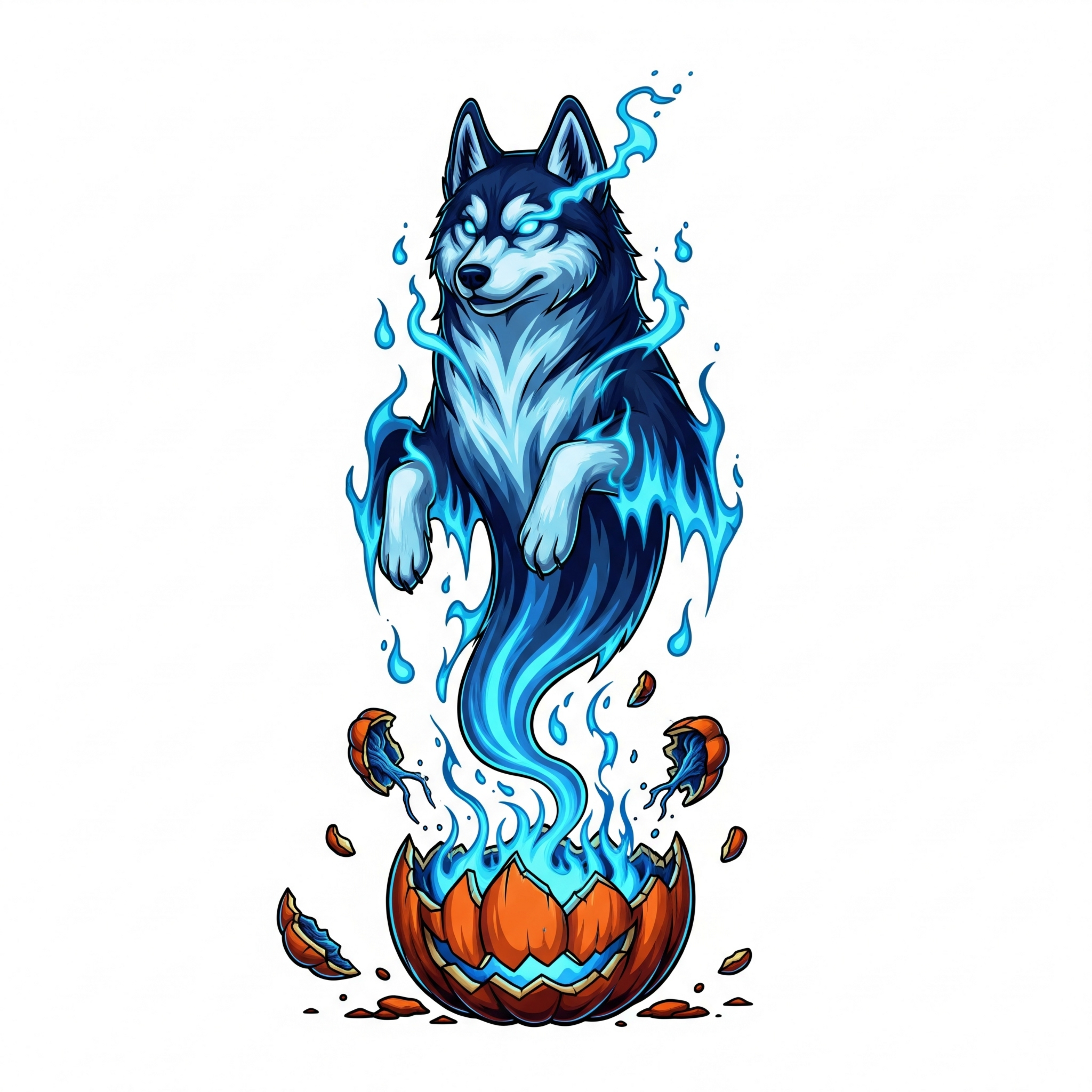 Scary & Funny Pet Monsters Clipart Pack | Cute & Spooky Pets 👹🐾 (9 Designs)