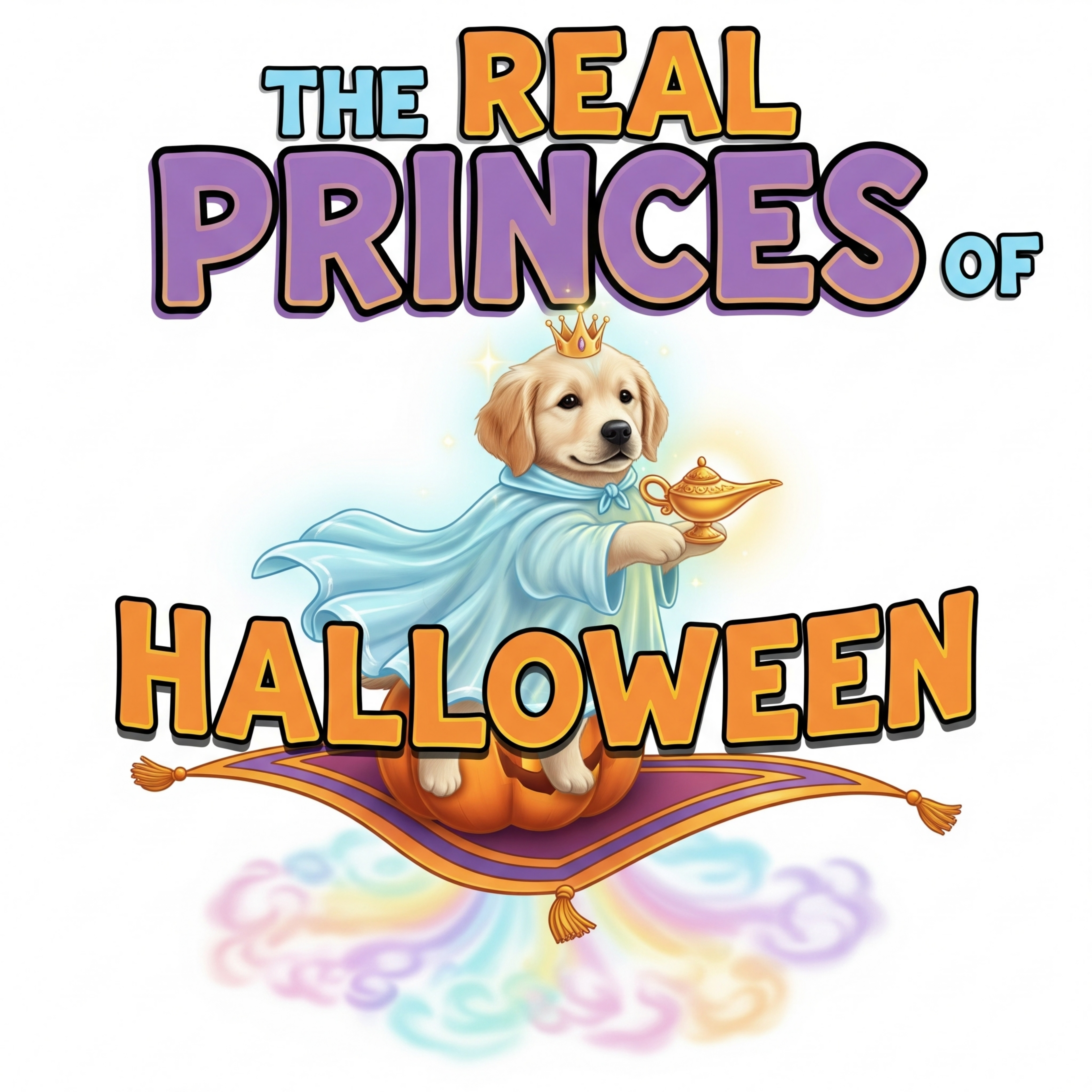 Royal Pets of Halloween Clipart & Wall Art Pack | Cute Pet Kings & Queens 👑🐾 (10 Designs)
