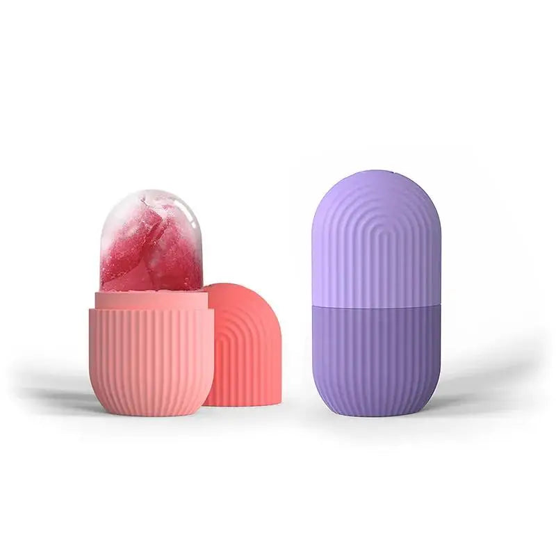 Customizable Capsule Ice Roller For Skin Tightening And Lifting