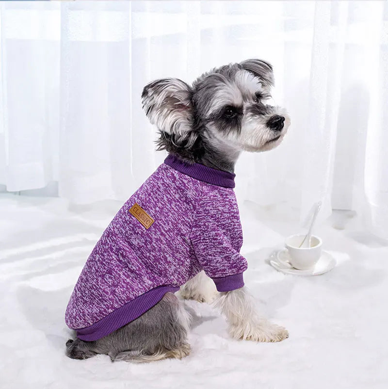 Cozy Small Dog Sweater – Warm Winter Pullover for Puppies