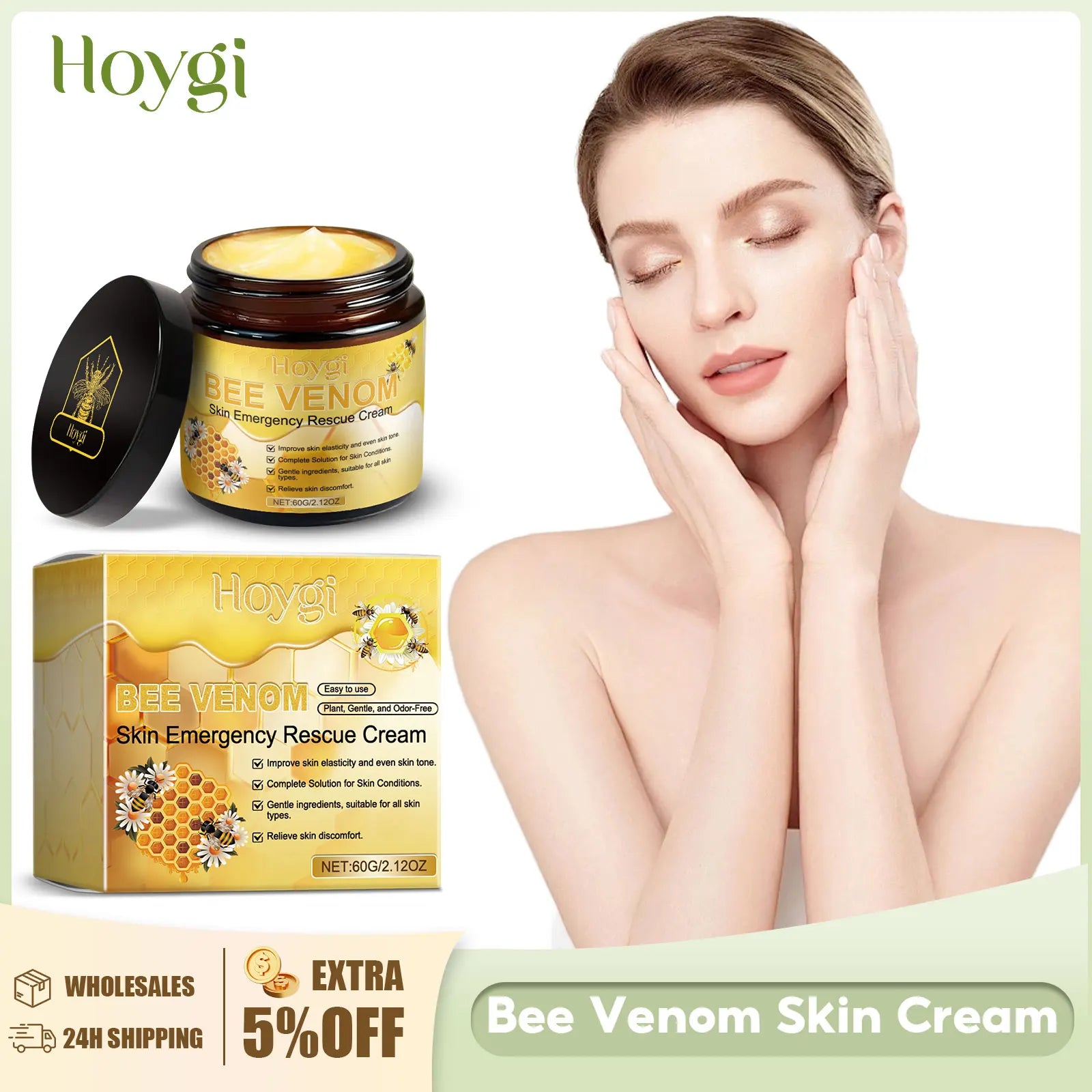 Deep Moisturizing Gentle Non-Irritating Sensitive Skin Cream