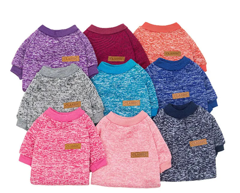 Cozy Small Dog Sweater – Warm Winter Pullover for Puppies