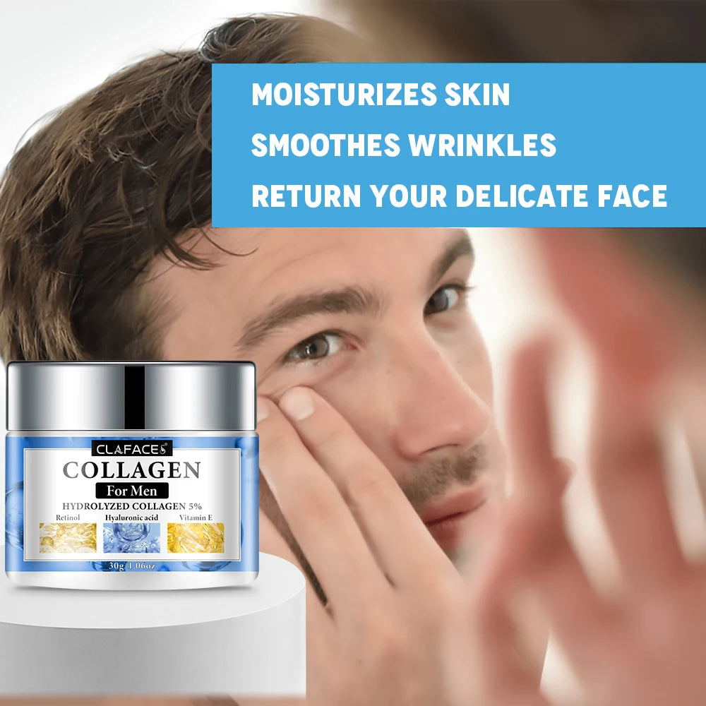 Men's Anti-Wrinkle Retinol Collagen Face Cream