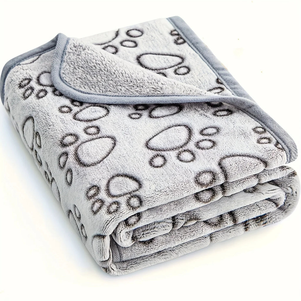 Ultra Soft Fleece Dog Blanket – Washable Pet Throw(1pcs)