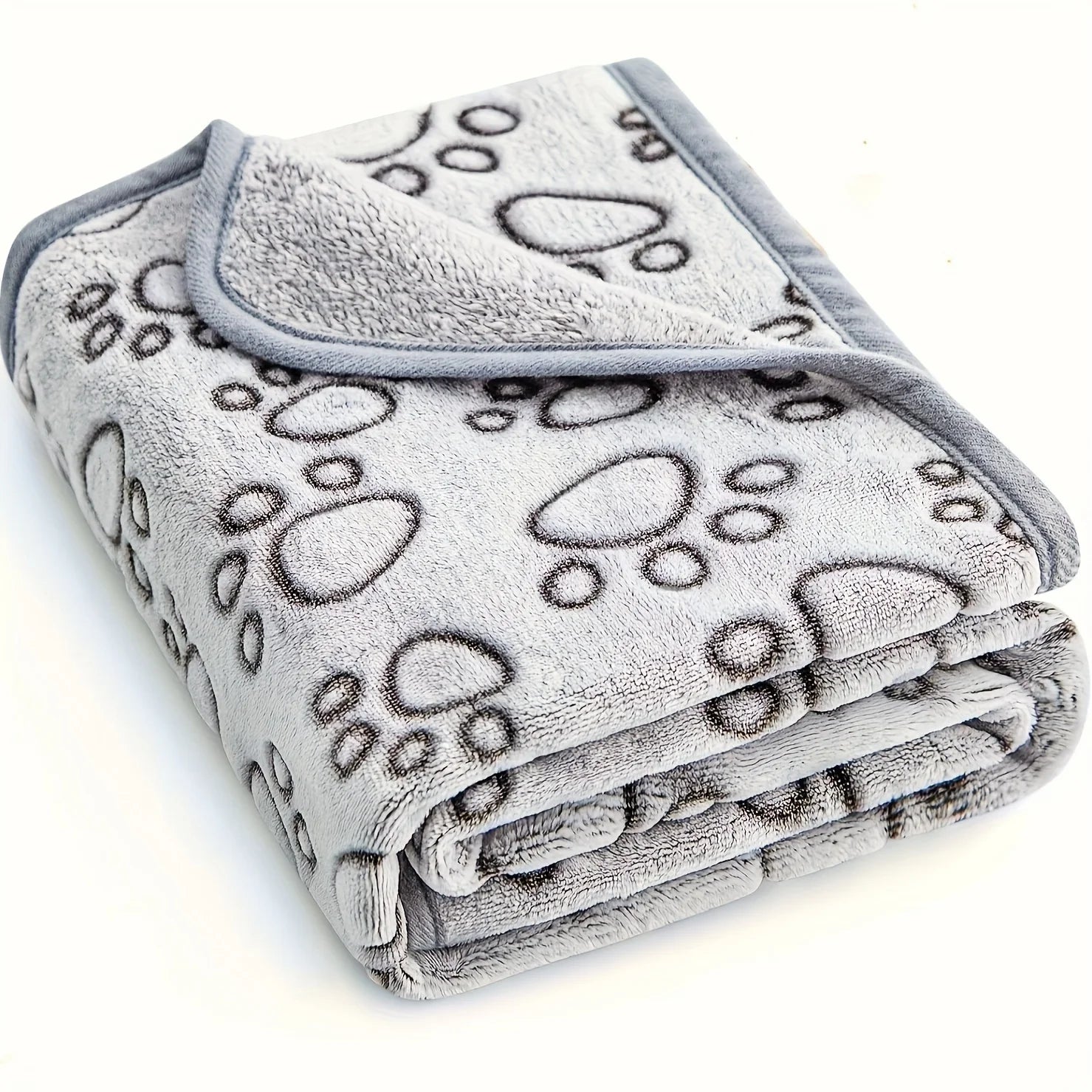 Ultra Soft Fleece Dog Blanket – Washable Pet Throw(1pcs)