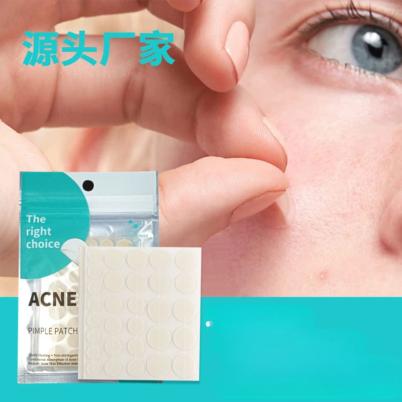 Invisible Hydrocolloid Pimple Patches For Discreet Acne Treatment