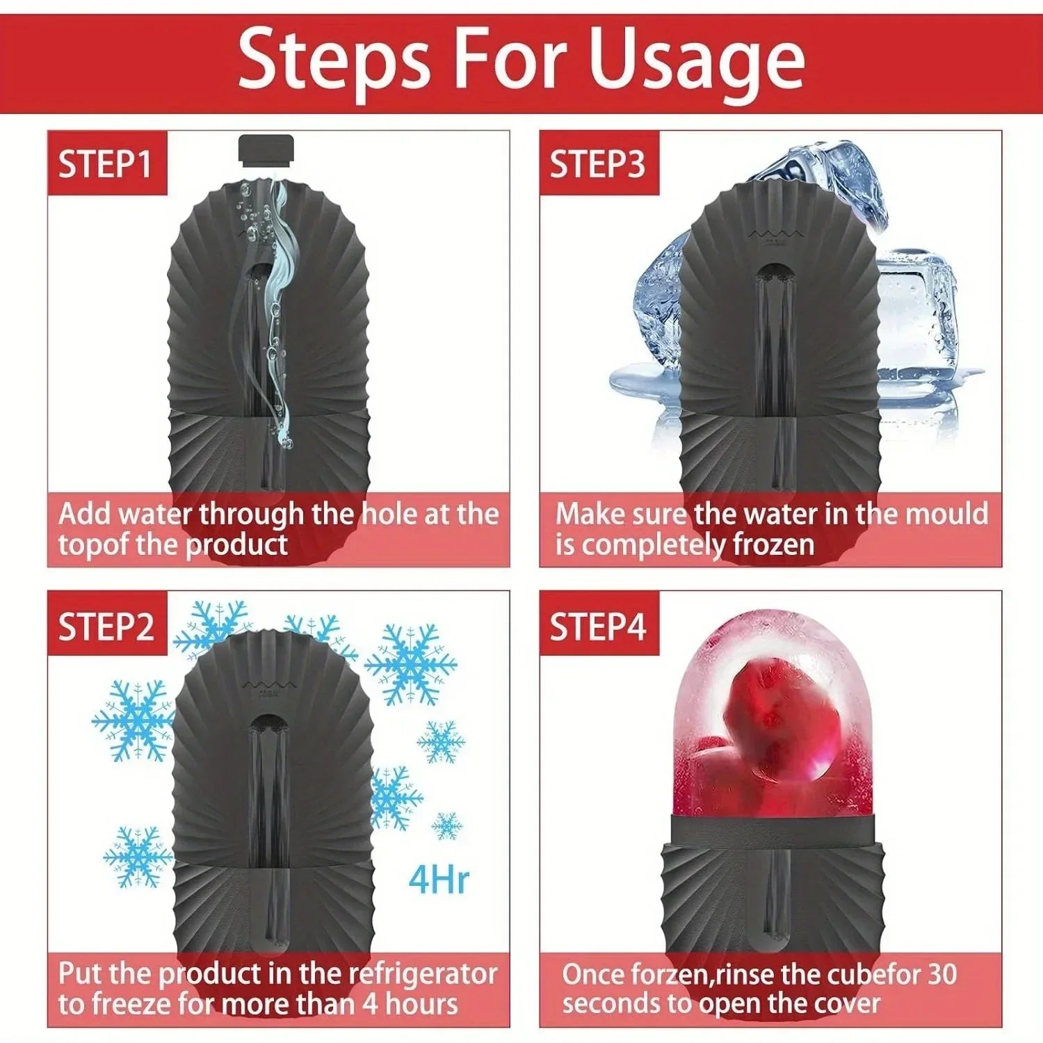 Customizable Ice Roller Massager For Facial Cryotherapy