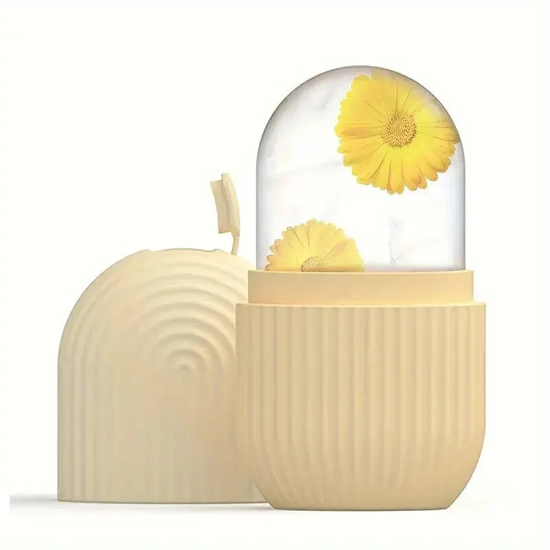 Customizable Capsule Ice Roller For Skin Tightening And Lifting