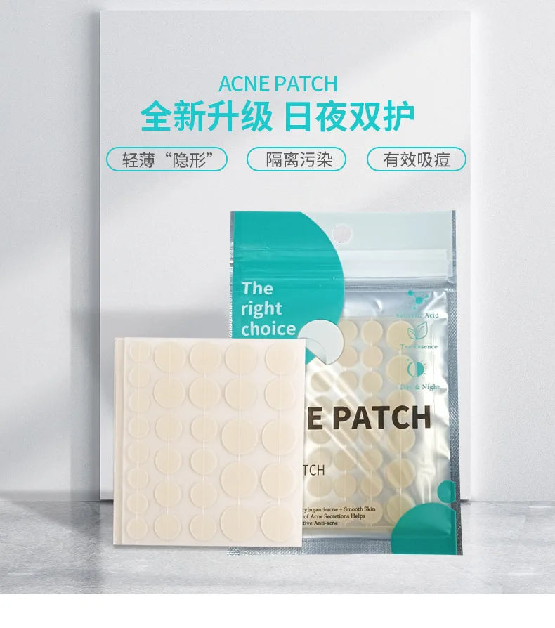 Invisible Hydrocolloid Pimple Patches For Discreet Acne Treatment