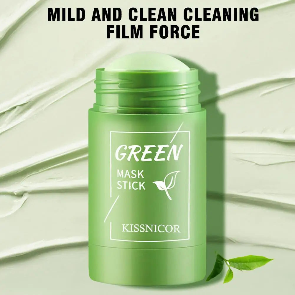 Green Tea Cleansing Clay Mask Stick For Deep Pore Detox