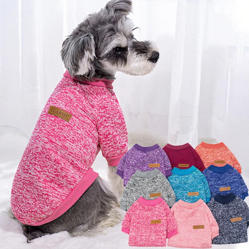 Cozy Small Dog Sweater – Warm Winter Pullover for Puppies