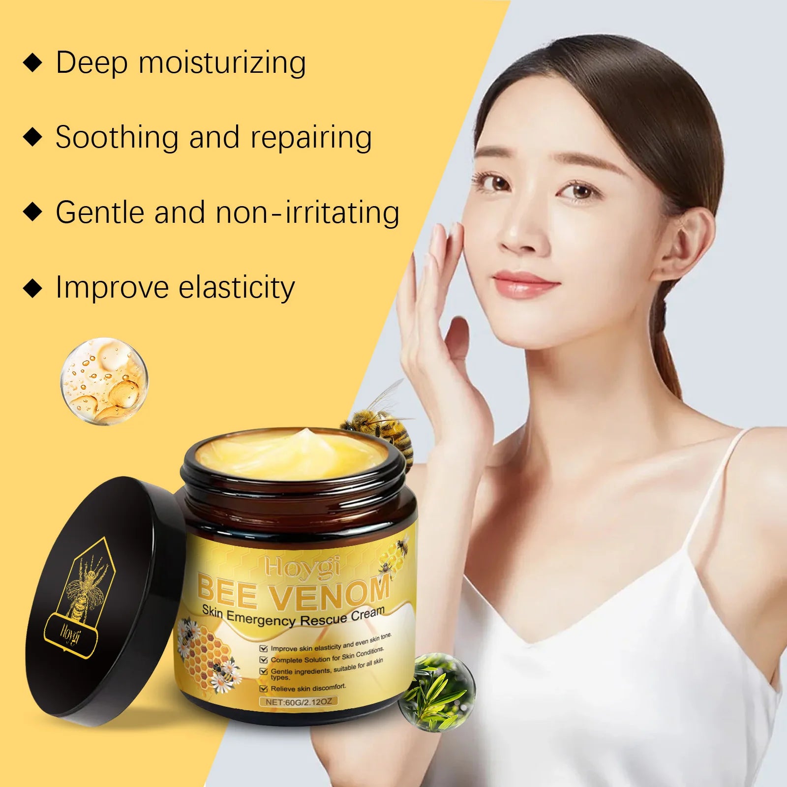Deep Moisturizing Gentle Non-Irritating Sensitive Skin Cream