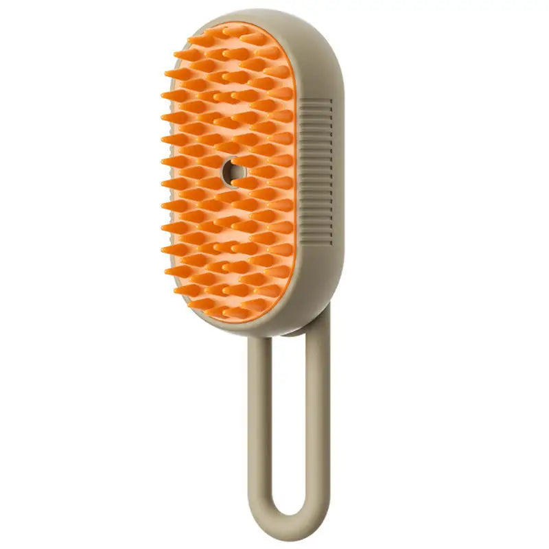 Pet Steam Brush – Grooming Tool for Cats & Dogs