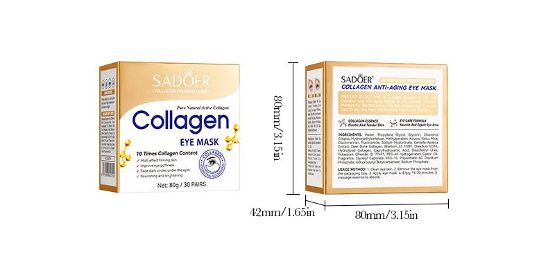Intensive Collagen Repair Serum Under Eye Patches
