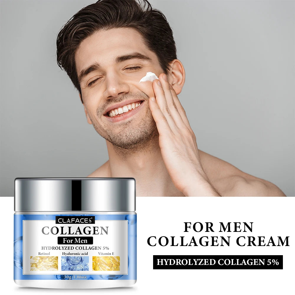 Men's Anti-Wrinkle Retinol Collagen Face Cream