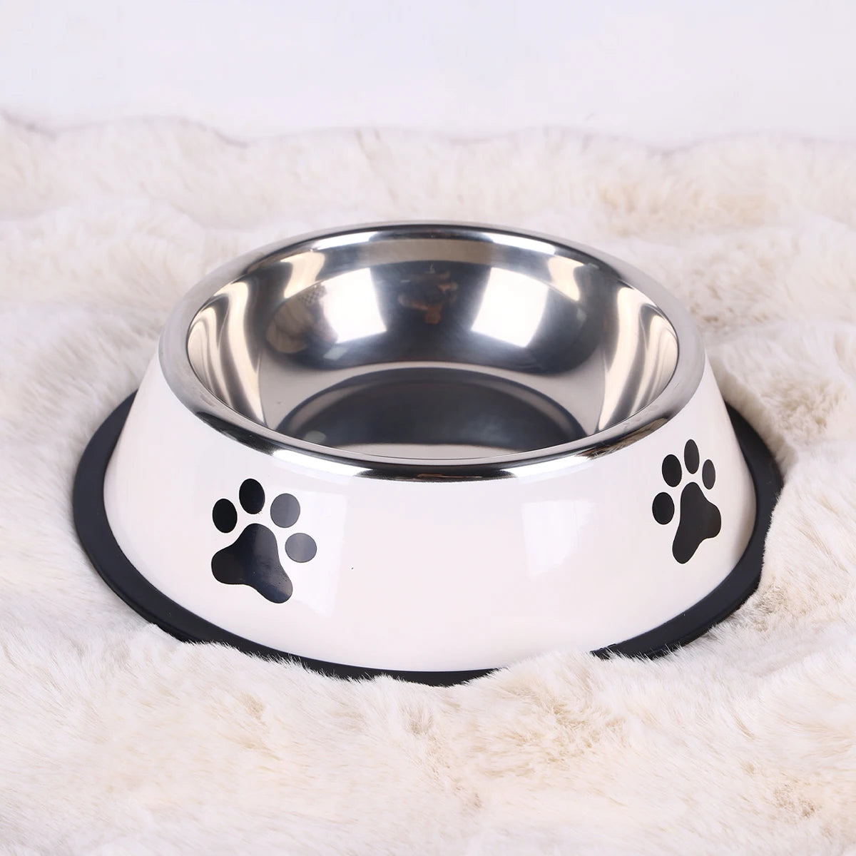 Stainless Steel Dog & Cat Bowls – Non Slip, Rust-Resistant Pet Feeding Bowl