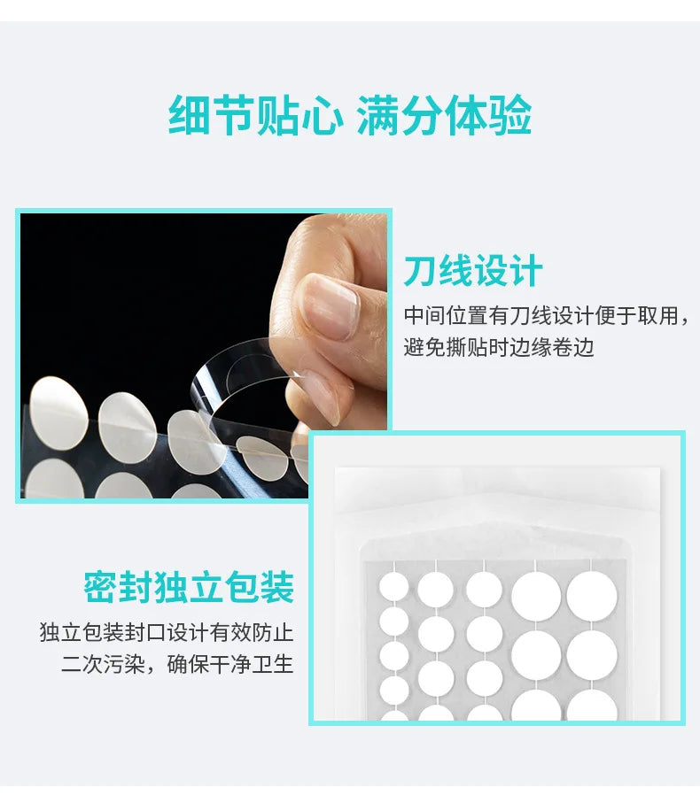 Invisible Hydrocolloid Pimple Patches For Discreet Acne Treatment