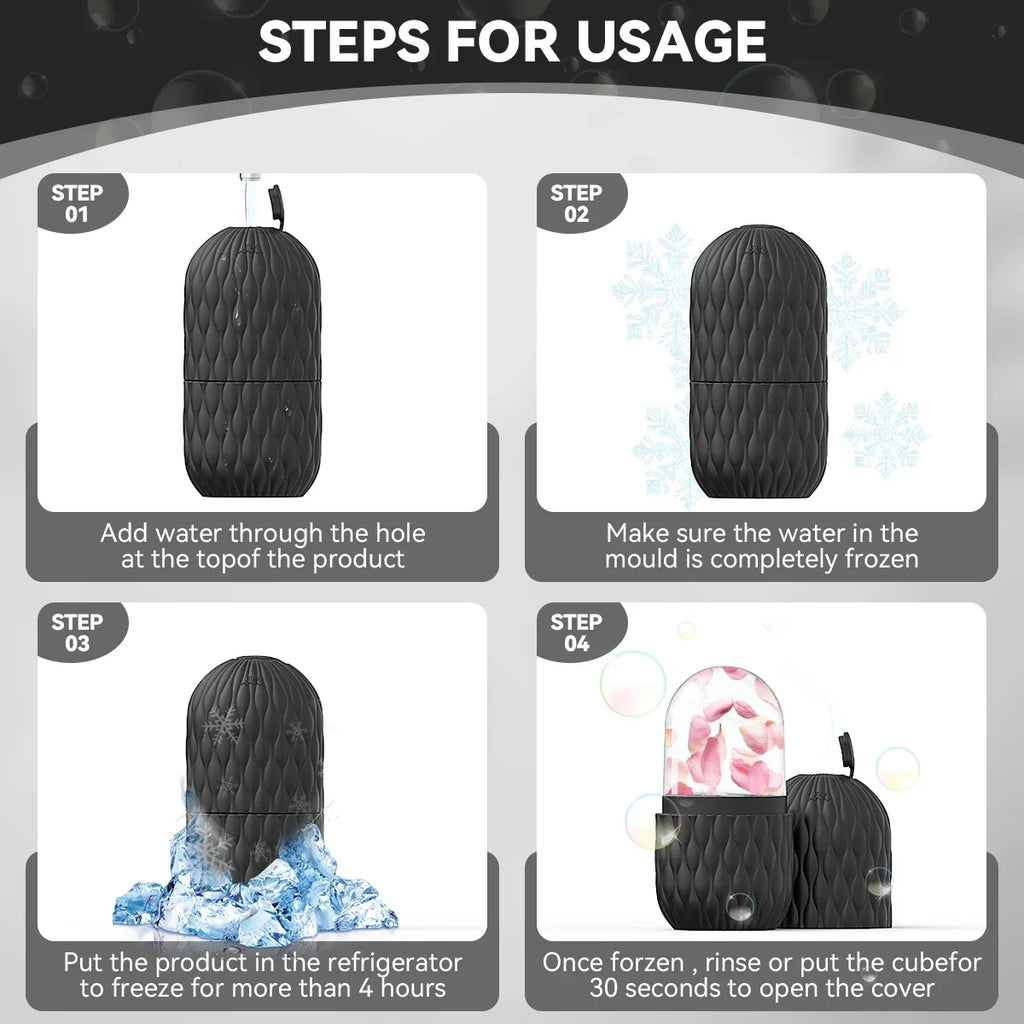 Customizable Ice Roller Massager For Facial Cryotherapy