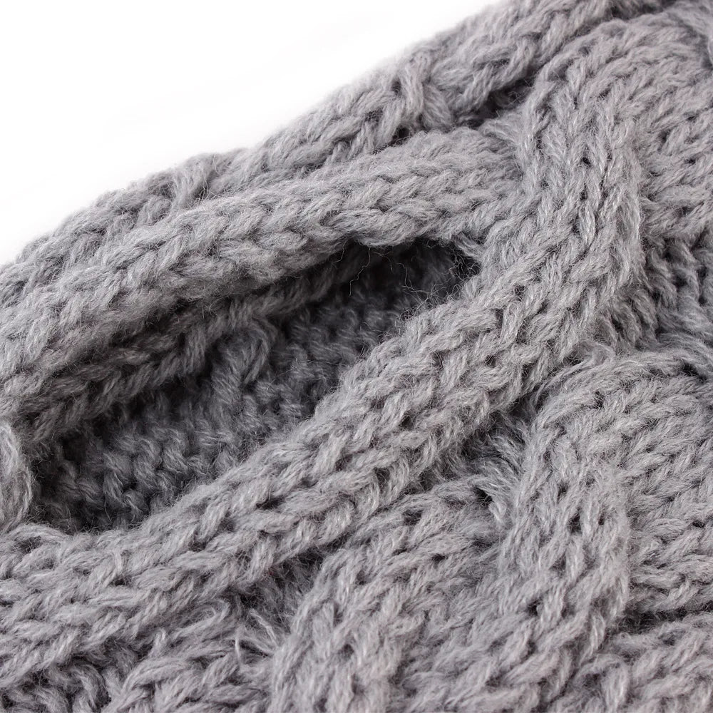 Thick Winter Dog Sweater – Cozy Pullover for Small Dogs