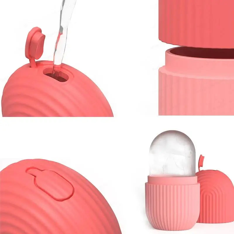 Customizable Capsule Ice Roller For Skin Tightening And Lifting