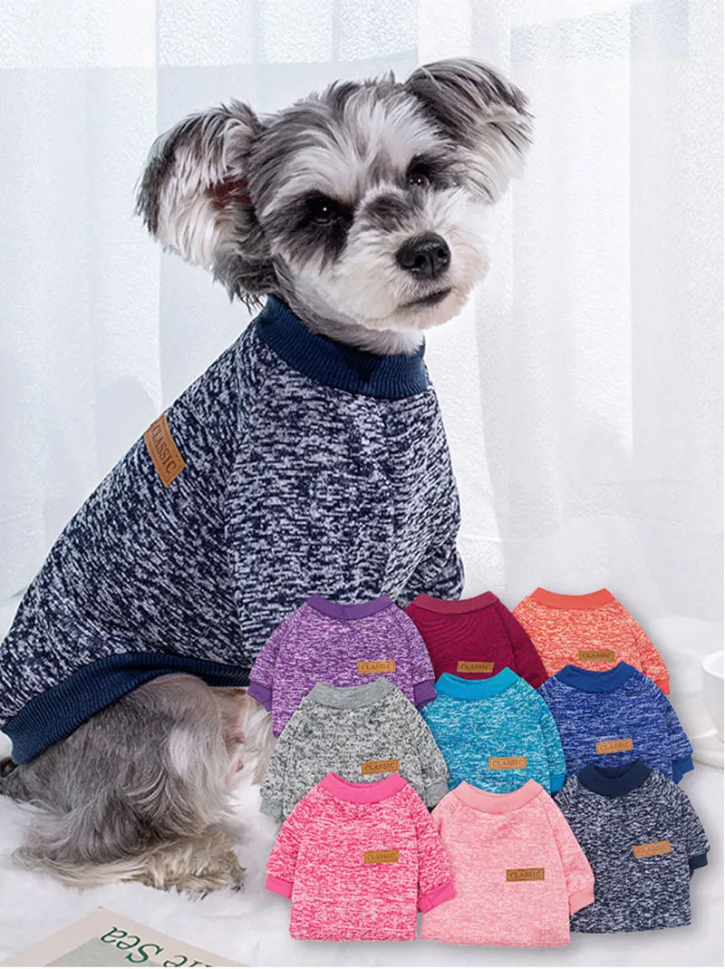 Cozy Small Dog Sweater – Warm Winter Pullover for Puppies