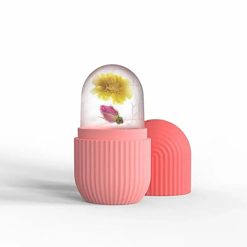 Customizable Capsule Ice Roller For Skin Tightening And Lifting