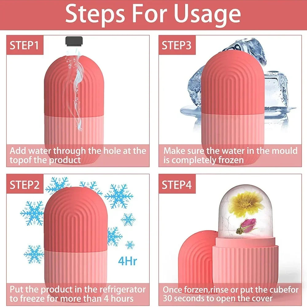 DIY Customizable Ice Facial Cube For Puffiness And Dark Circles