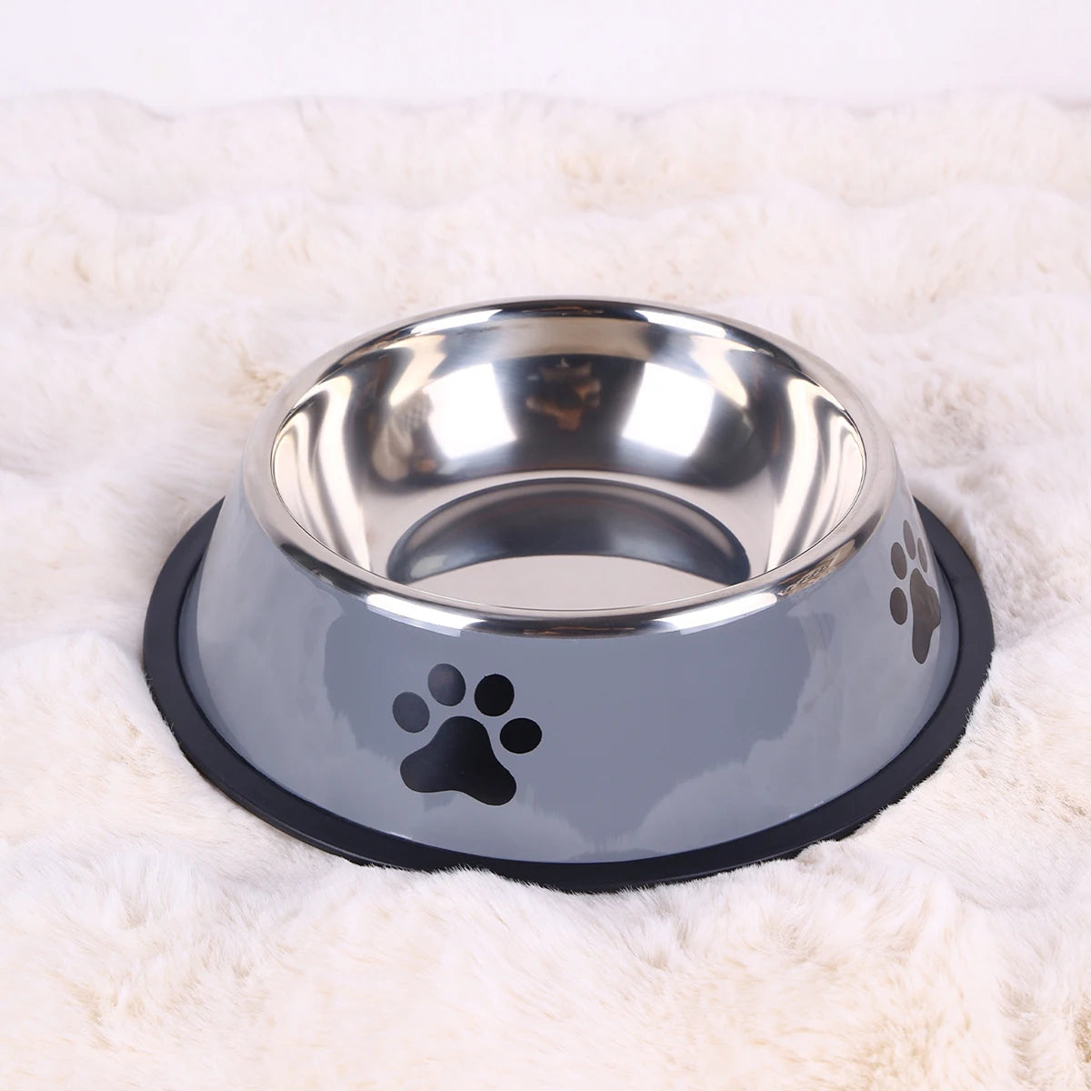 Stainless Steel Dog & Cat Bowls – Non Slip, Rust-Resistant Pet Feeding Bowl