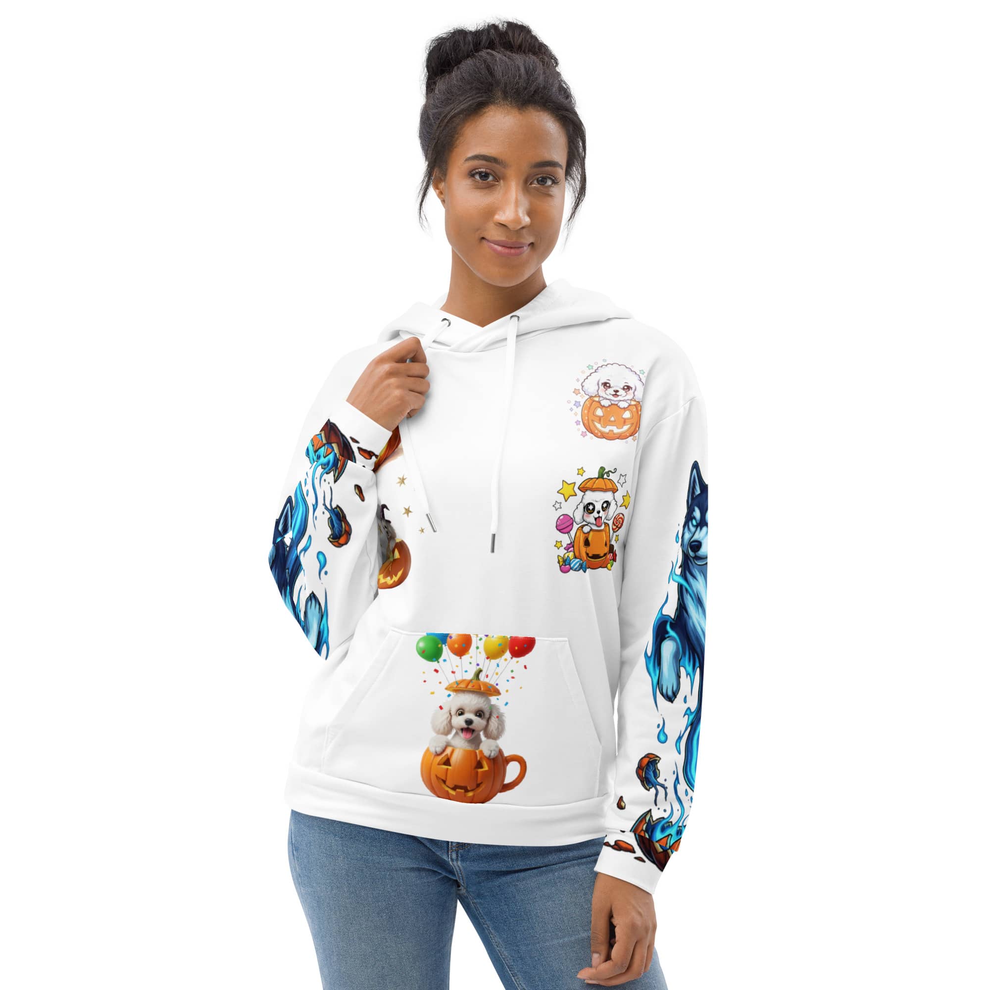 Pumpkin Spice Dog Mom Hoodie
