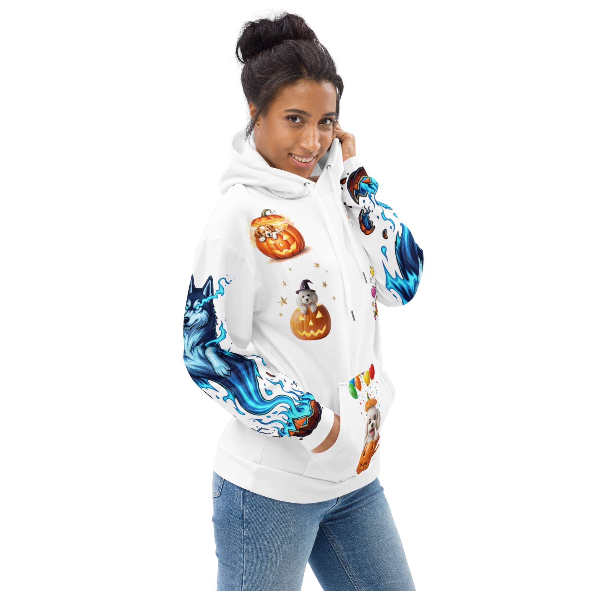 Pumpkin Spice Dog Mom Hoodie