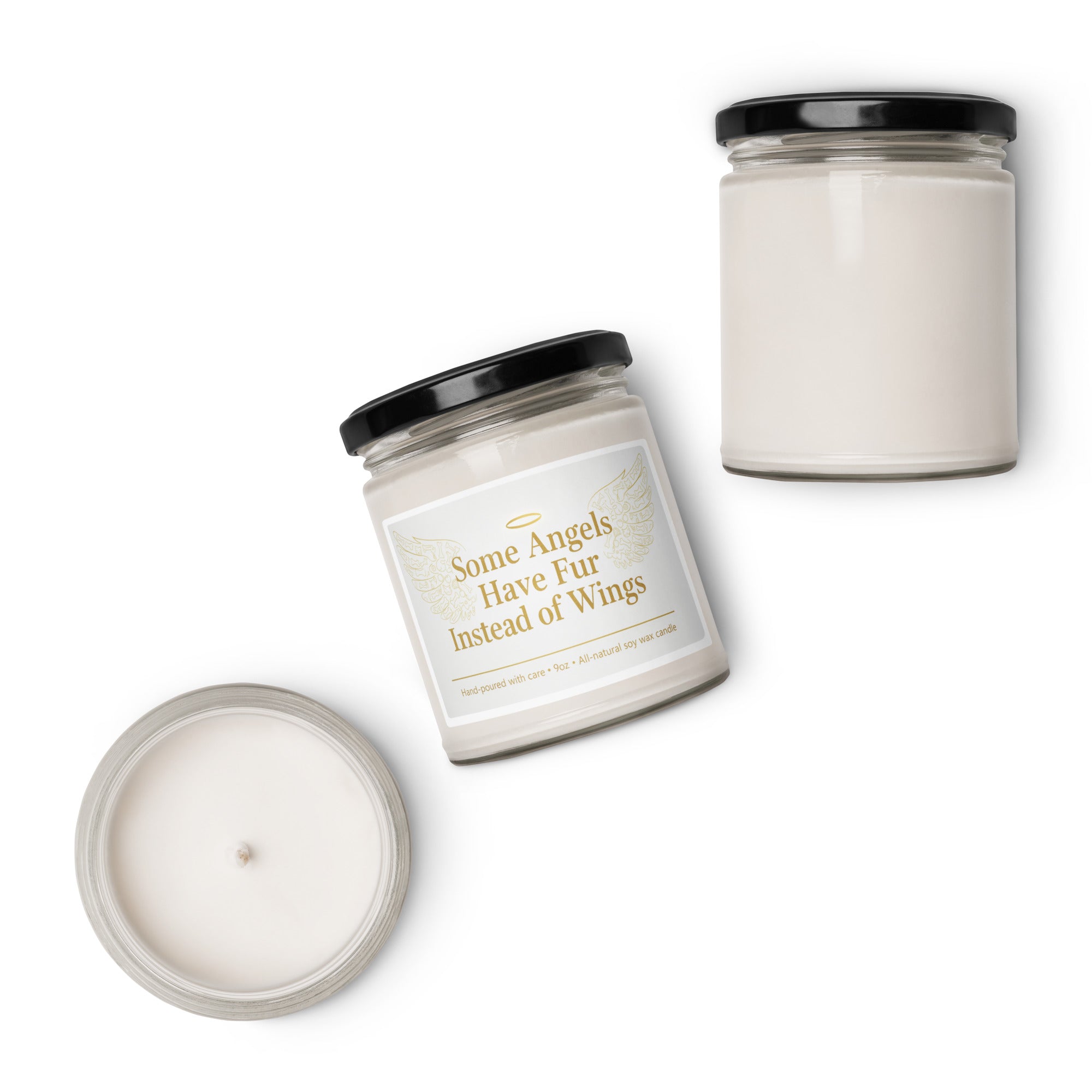 🕯️ Premium Scented Soy Candles – Pet-Themed & Classic Collections (9 Scents)