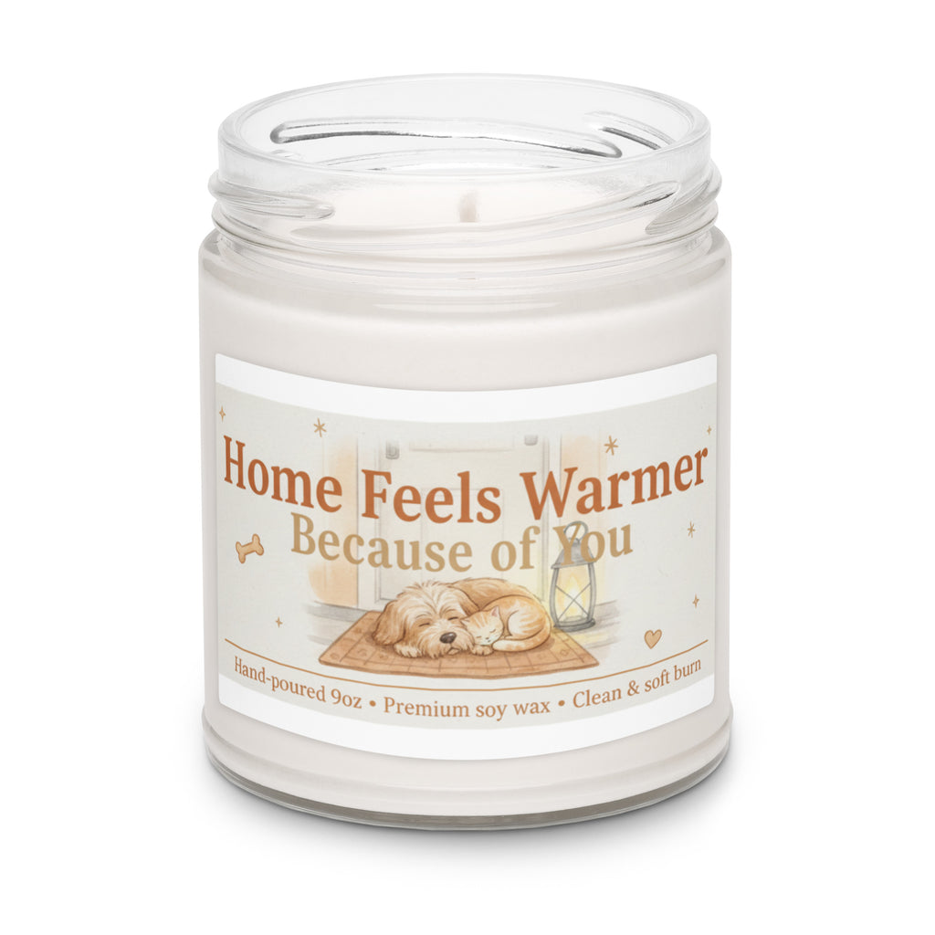🕯️ Premium Scented Soy Candles – Pet-Themed & Classic Collections (9 Scents)